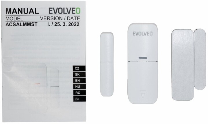 EVOLVEO Alarmex Pro, bezdrátový detektor otevření dveří/oken_755693305