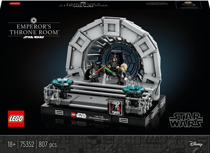 LEGO® Star Wars™ 75352 Císařův trůnní sál - diorama_957575025