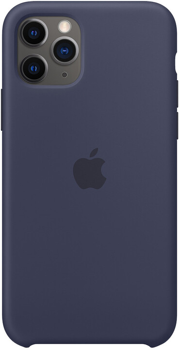 Apple silikonový kryt na iPhone 11 Pro, půlnočně modrá_1479721985