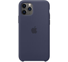 Apple silikonový kryt na iPhone 11 Pro, půlnočně modrá_1479721985