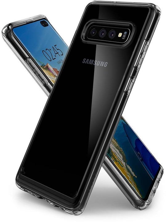 Spigen Ultra Hybrid Galaxy S10+, křišťálově čiré_684092298