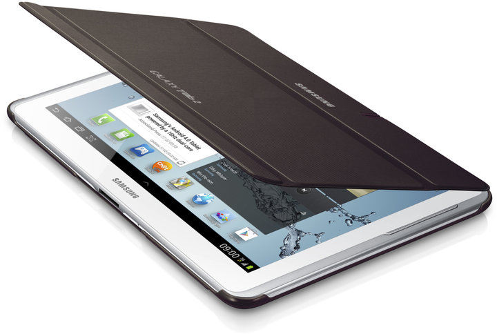 Samsung polohovací pouzdro EFC-1H8SAE pro Galaxy Tab 2, 10.1 (P5100/P5110), hnědá_1691672221