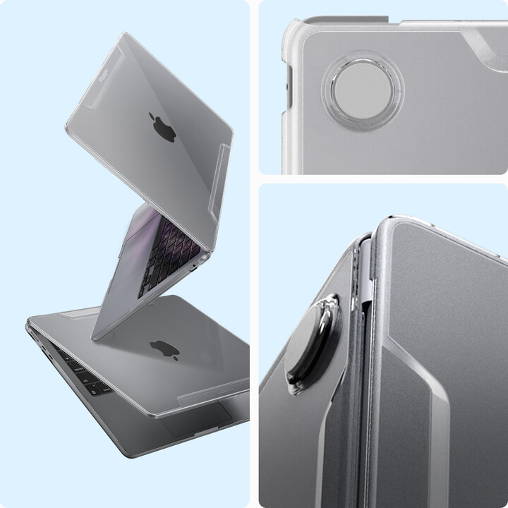 Spigen ochranný kryt Thin Fit pro Apple Macbook Air 15&quot; M3/M2, čirá_365534029