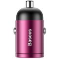 Baseus Tiny Star Mini nabíječka do automobilu USB-C (30W), růžová_1628672423