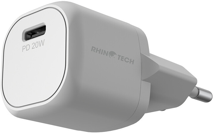 RhinoTech síťová nabíječka Quick Mini, USB-C, PD, 20W, bílá v hodnotě 449 Kč_1359894045