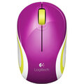 Logitech Wireless Mouse M187 bezdrátová, fialová