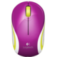 Logitech Wireless Mouse M187 bezdrátová, fialová