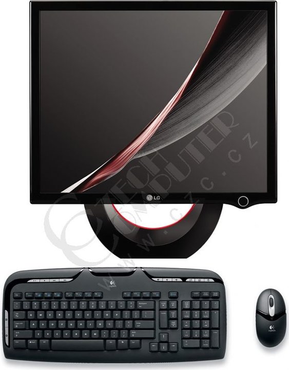 LG L1900E-BF - LCD monitor 19" + Logitech EX 110_742056621