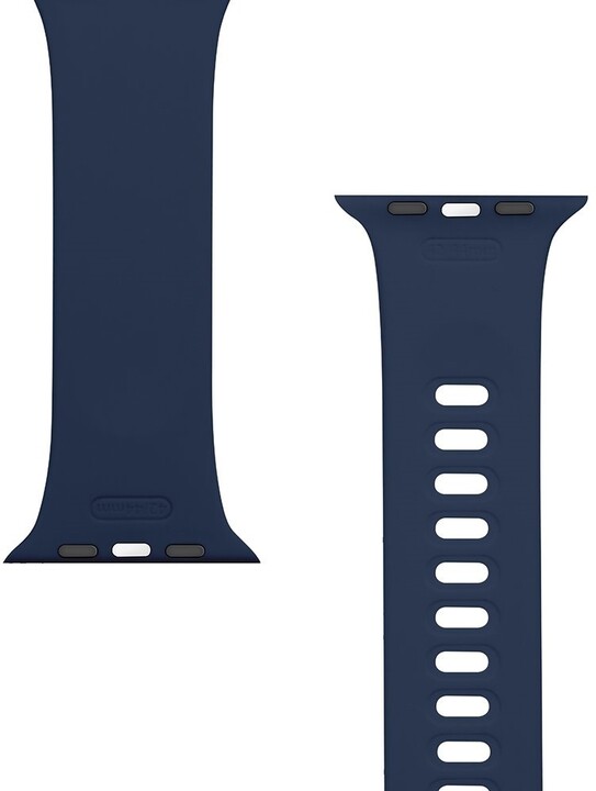 Tactical 795 silikonový řemínek pro Apple Watch 4/5/6/SE, 42/44mm, tmavě modrá_856882517