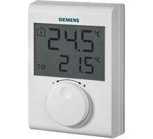 Siemens digitální prostorový termostat RDH100, s kolečkem, drátový