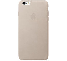 Apple iPhone 6s Plus Leather Case, světle šedá_121294395