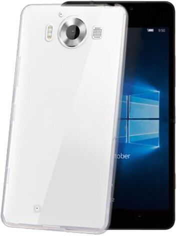 CELLY pouzdro Gelskin pro Microsoft Lumia 950, bezbarvé_874338634