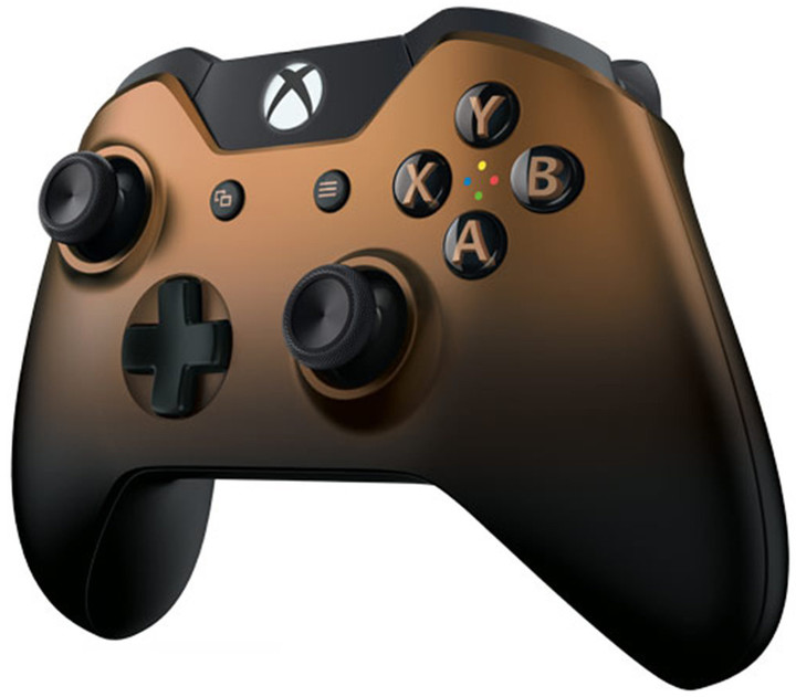 Microsoft Xbox ONE Gamepad Langley, bezdrátový, bronzový (Xbox One)_1576740643