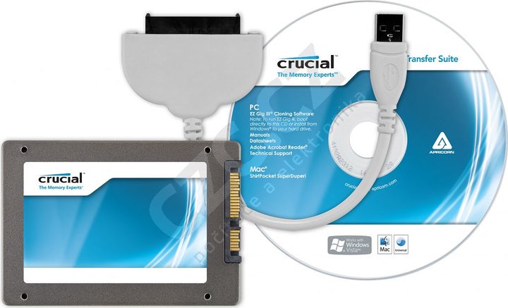 Crucial m4 (7mm) - 256GB + Transfer Kit_891825818