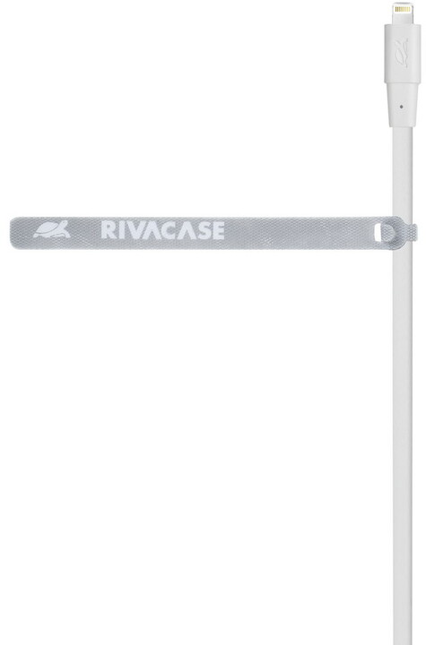 RivaCase Riva 6001 WT1 MFI Apple Lightning kabel 1,2m, bílá_329476925