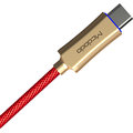 Mcdodo Knight rychlonabíjecí datový kabel USB-C s inteligentním vypnutím napájení, 1m, červená_1798063303