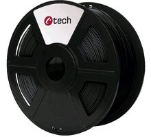 C-TECH tisková struna (filament), PLA, 1,75mm, 1kg, černá_1165881749