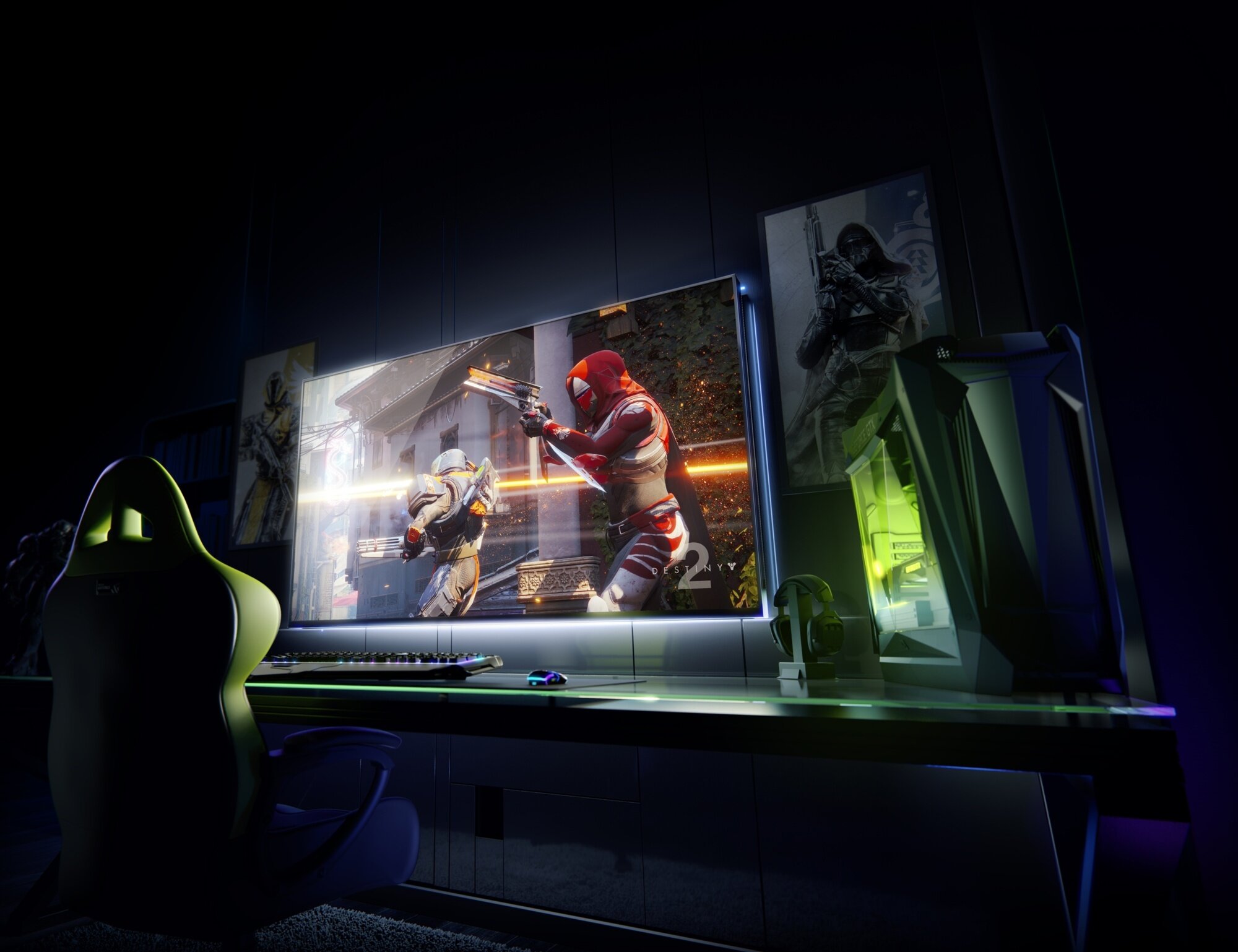 Jak vybrat nejlepší herní monitor pro majitele grafik GeForce?