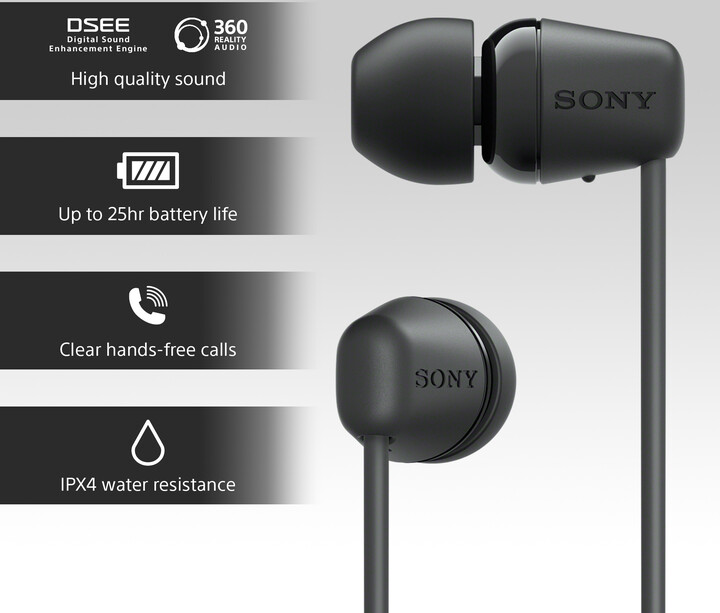 Sony WI-C100, černá_1693000726