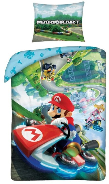 Povlečení Super Mario - Mario Kart