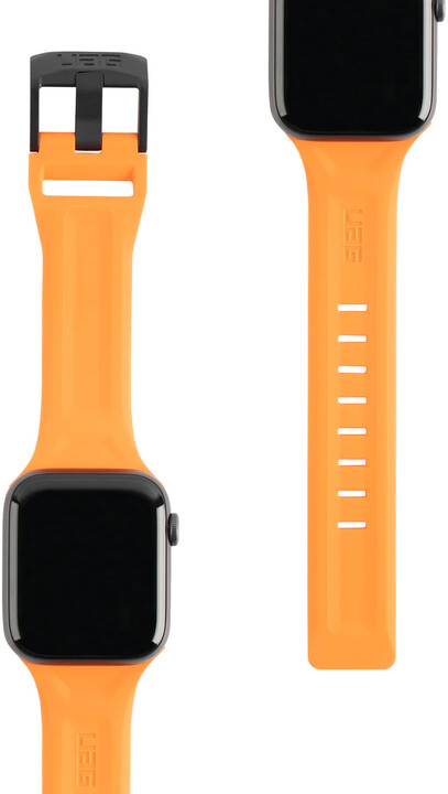 UAG silikonový řemínek Scout Strap pro Apple Watch, 42/44mm, oranžová_143887231