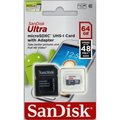 SanDisk Micro SDHC Ultra Android 64GB 48MB/s UHS-I + SD adaptér_1983742973