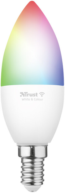 Trust Smart WiFi LED žárovka, E14, svíčka, RGB_102263387