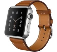 ESES kožený řemínek 38mm pro Apple Watch, hnědá_2117627601