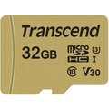 Transcend Micro SDHC 500S 32GB 95MB/s UHS-I U3 + SD adaptér_628928353