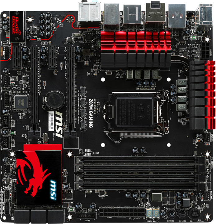 MSI Z87M GAMING Intel Z87 Z87M Gaming CZC.cz