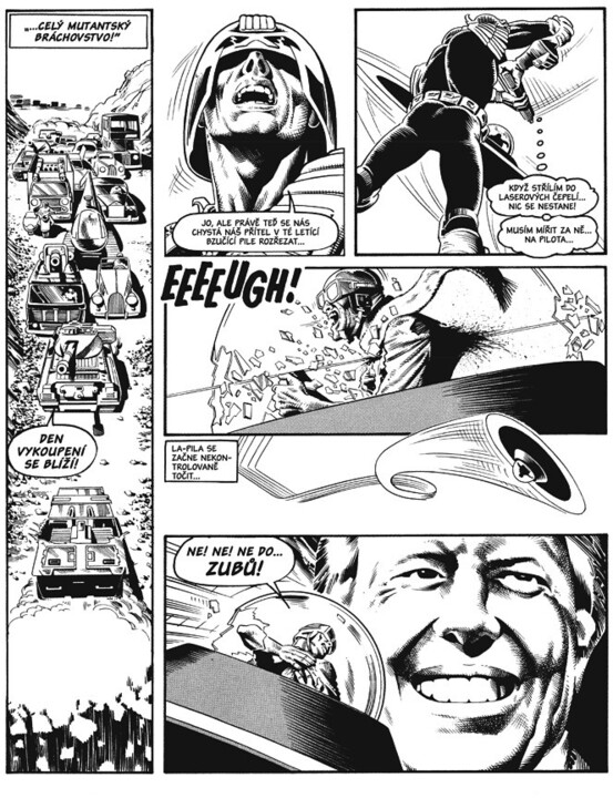 Komiks Soudce Dredd: Sebrané soudní spisy - Prokletá země, 1.díl_1132311049