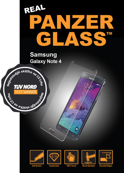 PanzerGlass ochranné sklo na displej pro Samsung Galaxy Note 4_1251542533