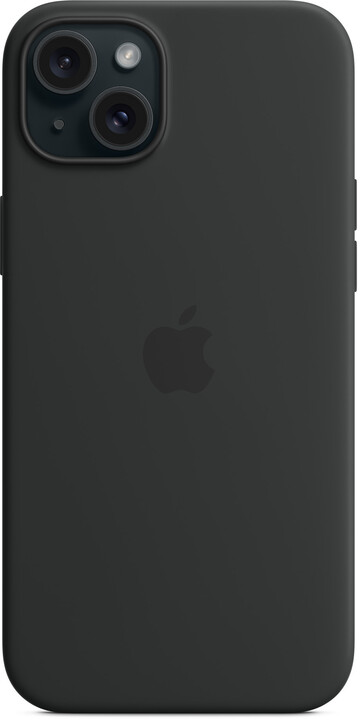 Apple Silikonový kryt s MagSafe pro iPhone 15 Plus, černá_373666230
