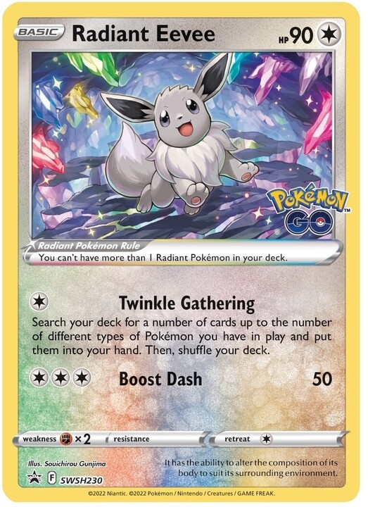Karetní hra Pokémon TCG: Pokémon GO Premium Collection - Radiant Eevee_684687554