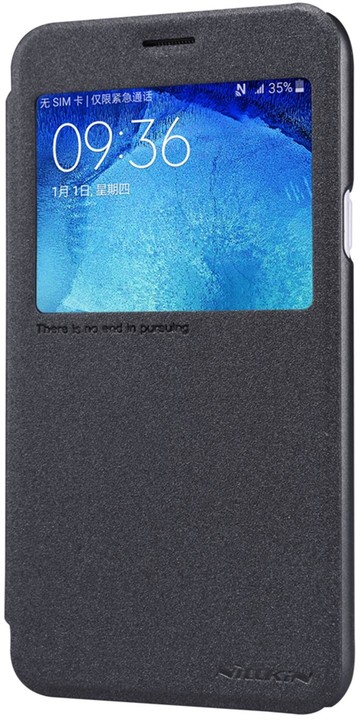 Nillkin Sparkle S-View pouzdro pro Samsung J500 Galaxy J5, černá_1984485868