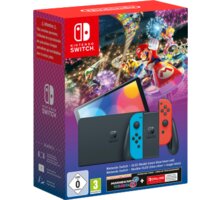 Nintendo Switch – OLED Model + Mario Kart 8: Deluxe Edition + 3 měsíce Nintendo Switch Online_757719057