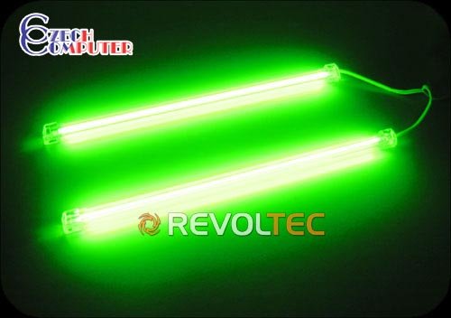 Revoltec Cold Cathode Twin-Set Green, 30cm_2002421377