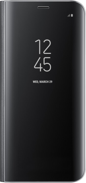 Samsung S8 Flipové pouzdro Clear View se stojánkem, černé_431689088