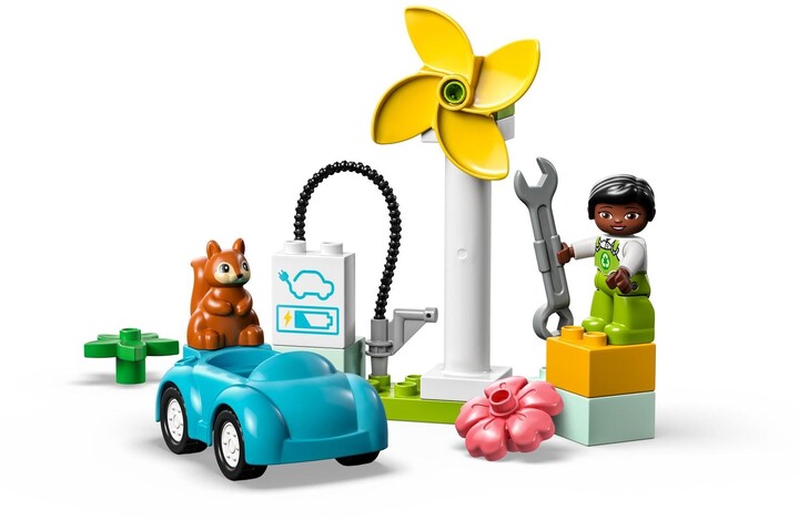 LEGO® DUPLO® 10985 Větrná turbína a elektromobil_1296371598
