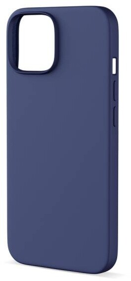 EPICO silikonový zadní kryt s podporou MagSafe pro iPhone 15, modrá_1906178533