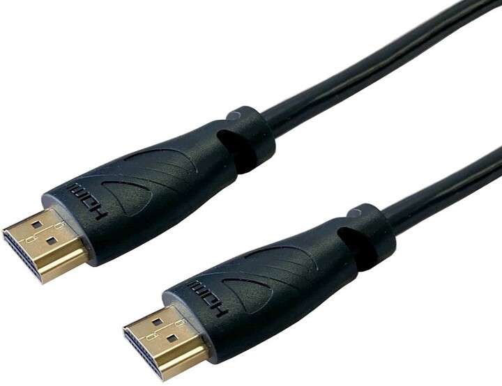 C-TECH kabel USB4.0 Type-C, M/M, 40Gbps, PD 100W, 0.5m, černá_220936276
