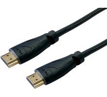 C-TECH kabel USB4.0 Type-C, M/M, 40Gbps, PD 100W, 0.5m, černá_220936276