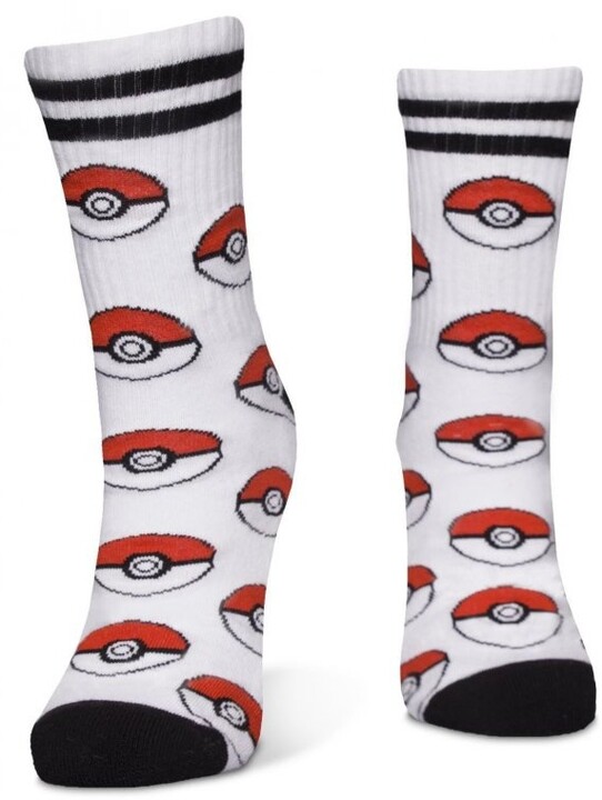 Ponožky Pokémon - Iconic Logos, 3 páry (43/46)_706490358