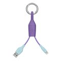 Belkin Lightning USB dobíjecí kabel v klíčence - fialová_303142910