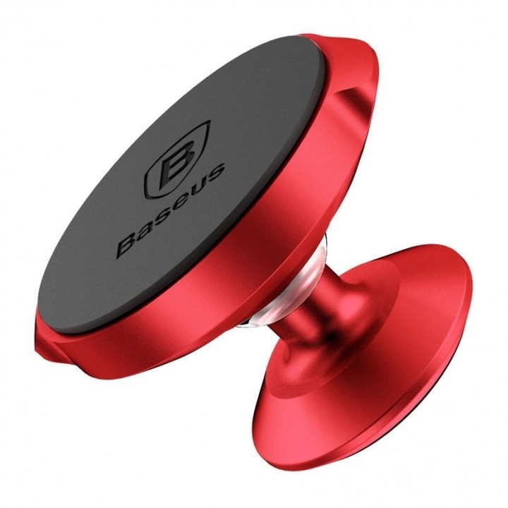 Baseus magnetický držák na telefon do auta Small Ears (Vertical Type), červená_501642643