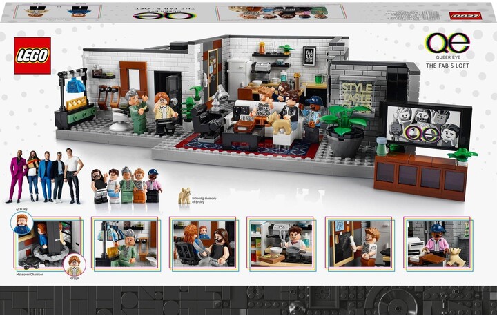 LEGO® ICONS 10291 Queer tým – byt „Úžo Pětky“ v hodnotě 2 699 Kč_1822177267