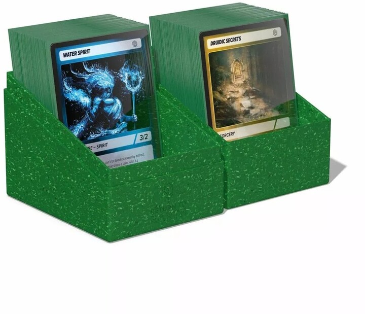 Krabička na karty Ultimate Guard - Boulder Deck Case Return to Earth (133+), zelená_1929434456