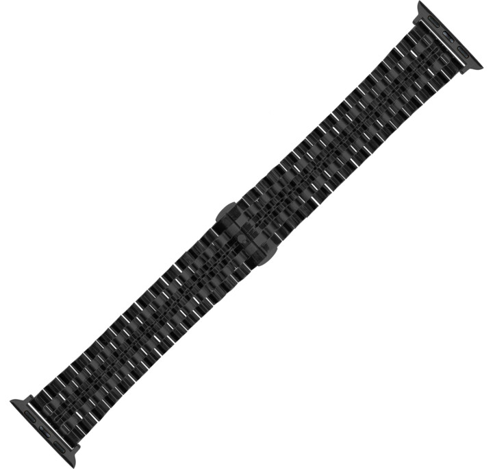 COTEetCI ocelový pásek Excellence pro Apple Watch 38 / 40mm / 41mm, černá_1991530471