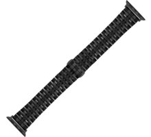 COTEetCI ocelový pásek Excellence pro Apple Watch 38 / 40mm / 41mm, černá WH5241-BK