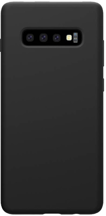 Nillkin Flex Pure Liquid silikonové pouzdro pro Samsung Galaxy S10+, černá_1579356933
